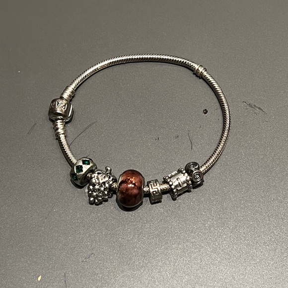 Pandora Sterling Silver Charm Bracelet - Picture 2 of 2